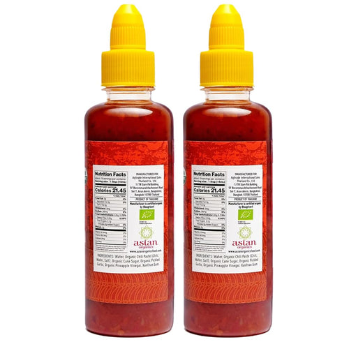 Asian Organics Thai Sweet Chili Sauce - Organic Sweet Chili Sauce - USDA Certified 100% Organic Asian Chili Sauce, No MSG, Non-GMO, Gluten Free Re...