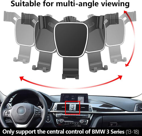 Car Phone Holder for BMW 3 Series 2013-2018 ?BMW 4 Series 2014-2020 F30 F32 Auto Accessories Navigation Bracket Interior Decoration Mobile Cell Ph...