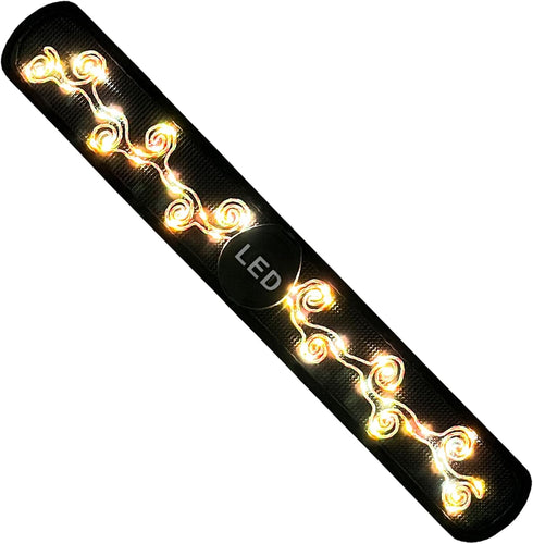 Luwint Led Light Up Armband, Glow in The Dark Wristband Safety Walking Running Gear at Night (1 Piece, 3 Modes)...