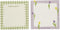 Sticky Notes 200 Sheets 3 x 3 Inch 2 Memo Pad, 2 Patterns Self-Stick Pastel Pads, Tulip and Green Plaid Aesthetic Adhesive Notepads, Easy to Post ...