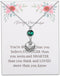 WSNANG Scottish Thistle Necklace Scottish Gifts for Women Thistle Pendant Necklace Scottish Blessing Jewelry...