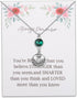 WSNANG Scottish Thistle Necklace Scottish Gifts for Women Thistle Pendant Necklace Scottish Blessing Jewelry...