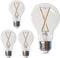 Feit Electric LED Clear A19 Medium Base Light Bulb - 40W Equivalent - 15 Year Life - 450 Lumen - 3000K Bright White - Dimmable | 4-Pack...