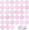 80Pcs Natural Crystal Beads Stone Gemstone Round Loose Energy Healing Beads with Free Crystal Stretch Cord for Jewelry Making (Rose Quartz, 10mm)...