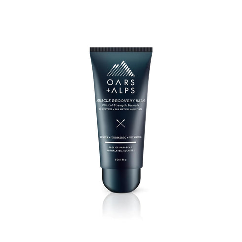 Oars + Alps Muscle Recovery Balm and Rub, Muscle Pain Relief Balm Infused with Arnica and Turmeric, Lavender Sage Scent, 3 Oz...