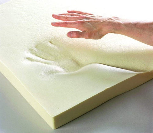 Dream Solutions USA Upholstery Visco Memory Foam Square Sheet 1"Hx24"Wx24"L - 2.5 lb Regular Density- Luxury Quality for Sofa, Chair Cushions, Pil...