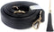 BEAULEGAN Purse Strap Replacement - Full Grain Microfiber Leather - 59 Inch Long Adjustable for Crossbody Shoulder Bag - 1 Inch Wide, Black/Gold...