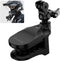 PULUZ Motorcycle Helmet Chin Clamp Mount for GoPro Hero 12, 11, 10/DJI Osmo Action 4/Insta360 X3/AKASO/SJCAM and Other Action Cameras...