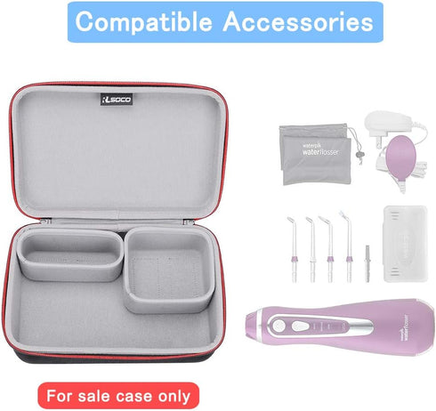 RLSOCO Hard Case for Waterpik Cordless Water Flosser Rechargeable Portable Oral irrigator Wp-560? WP-562?WP-563?Wp-565?WP-567?WP-569...