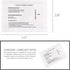 1InTheOffice Paper Shredders Lubricant Sheets 5 1/2"" x 2 3/4"", Shredder Sharpening & Lubricant Sheets, Shredder Cleaning Sheets, 24 Pack...