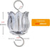 Glass Ant Moat for Hummingbird Feeder - 3 OZ Clear Tulip Insect Guard with Large Capacity...