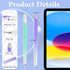 Stylus Pens for Touch Screens(2PCS), High Precision Magnetic Disc Universal Stylus Pen for iPad, 2-in-1 iPad Pen Compatible with iPhone/iPad/Andro...