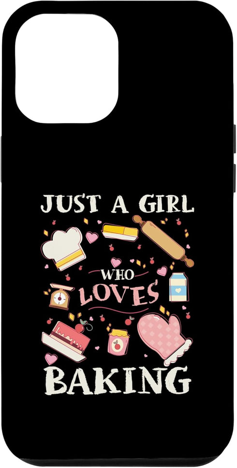 iPhone 15 Plus Girl Loves Baking | Bread Cake Dough | Bakery Baker Case...