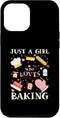 iPhone 15 Plus Girl Loves Baking | Bread Cake Dough | Bakery Baker Case...