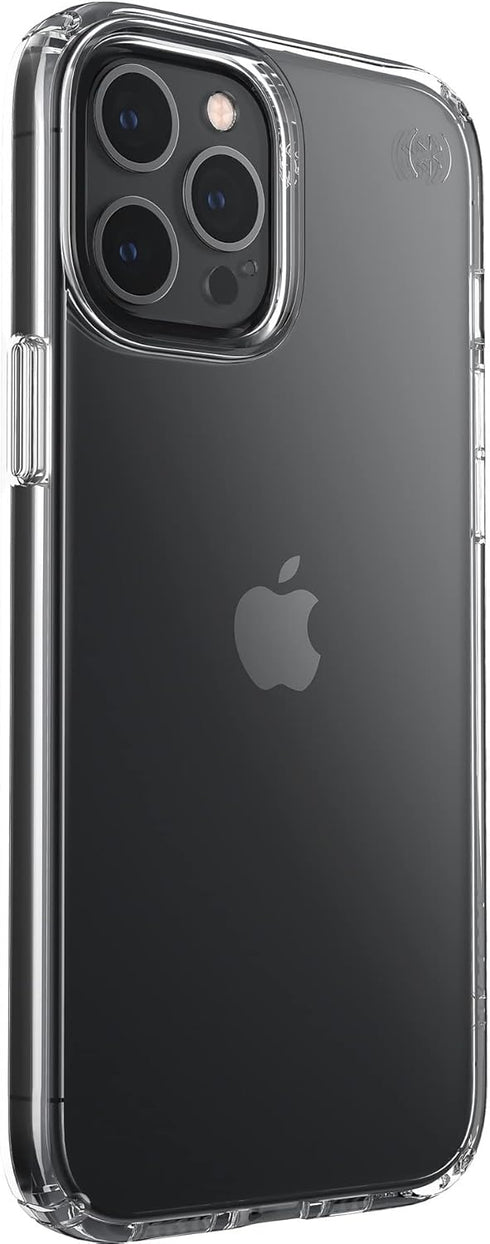 Speck Products Presidio Perfect-Clear iPhone 12 Pro Max Case, Clear/Clear...