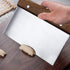 Stainless Steel Pastry Scraper - Dough Bench Scraper Bread Cutter Chopper with Non-Slip Wooden Handle and Measuring Scales for Kitchen...
