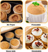 200 PCS Cupcake Liners Muffin Standard Size, Baking Cups Greaseproof Wrappers Paper Cupcake Holders for Wedding Birthday Party Baby Showers Bakery...