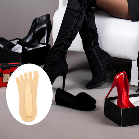 5 Pairs Toe Socks No Show Low Cut Toe Socks Women Five Finger Liner Socks Non-Slip Socks for Women Girls (Colorful)...