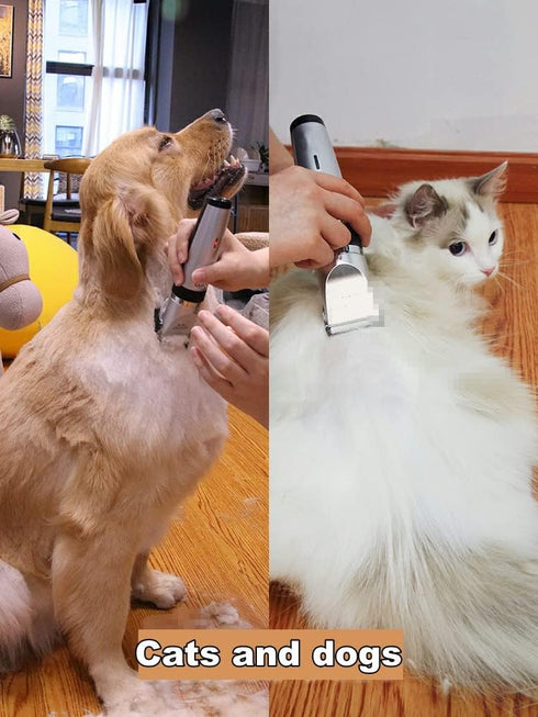 Detachable Pet Dog Grooming Clipper Blades,Compatible with Andis Size-7FC Cut Length 1/8"(3.2mm),Compatible with Oster A5,Wahl KM Series Clippers...