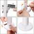 Wall Flange Cover Collars Plastic Radiator Pipe Collars, 4 Pieces, Wall Flange Cover for Water Pipe Drain Line Outer Diameter Flange Decoration (1...