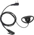 Earpiece Surveillance Kit Compatible with BaoFeng, BTECH, Kenwood Walkie Talkie with PTT Mic Headset Accessories (D-Shaped)...