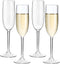 MICHLEY Tritan Champagne Flutes Glassware 6 oz, Set of 4 Unbreakable Plastic Wine Glasses, Crystal Clear, Dishwasher-safe...