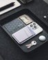 VULKIT Phone Card Holder Slim Elastic Adhesive Phone Wallet Credit Card Sleeves Sticker for Back of Smartphone(Lilac)...