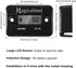 2pcs Magicalmai Inductive Hour Meter for Gas Engine Generator Lawn Mower Pressure Washer Marine ATV Boat Outboard Motor Dirt Bike Motorcycle Water...