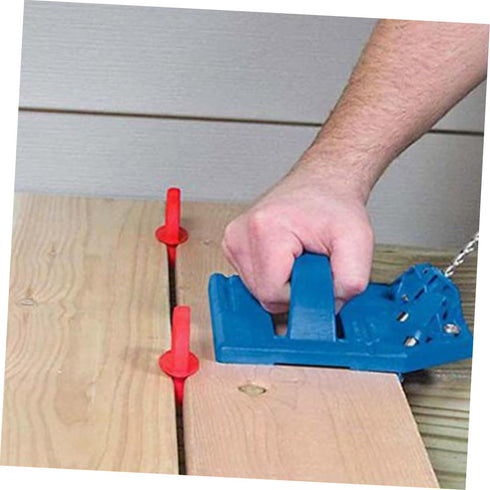 OSALADI 12pcs Decking Board Spacers Gap Decking Board Spacer Deck Board Spacer Guide Deck Board Spacers Decking Board Spacer 1/4 Deck Board Spacer...