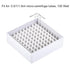 uxcell Centrifuge Tube Freezer Storage Box 100-Well Cardboard Holder White for 0.5/1/1.5ml 12mm Dia Micro Centrifuge Tubes...