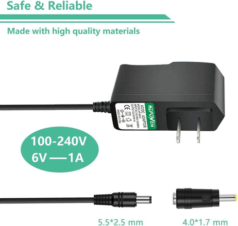 AC DC Adapter Charger for Vtech Safe Sound VM321 VM321BU VM321 VM321PU VM321 BU VM321-2 BU Video Baby Monitor and Camera Power Supply (Baby & Pare...