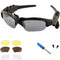 Wireless Bluetooth MP3 Sunglasses Polarized Lenses Music Sunglasses Stereo Headphone for iPhone Samsung Most Smartphone or PC (Black-Gray)...