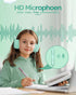 Kids Headphones for School Toddler Wired with Microphone Plug in Bulk Boys Headset Girls 3+ Year Old Green...