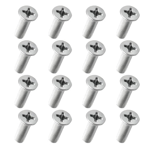 Car Brake Disc Rotor Screws, Stainless Steel Screw Rotor Brake Disc Retaining 93600-06014-0H, Retaining Screws for Front and Rear, Auto Replacemen...