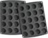 Webake Mini Muffin Cupcake Tin Pan Silicone Non-stick Baking Mold for Mini Pie, Quiche, Tartlet, Mini Muffin Top, Keto Fat Bomb, Pack of 2...
