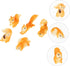 Yardwe 50 Pcs Micro Landscape Squirrel Miniature Squirrel Figurine Bonsai Decor Chipmunk Ornament Nativity Decor Small Garden Decor Desk Accessori...