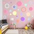 Circle Stencils for Drawing,16 Pcs Plastic Large to Small Different Sizes Circle Templates for Painting,Spraying on Wall Wood-Reusable...