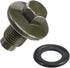X AUTOHAUX 2 Set M14x1.5 Car Engine Oil Drain Plug with Washer 1013938 for Ford Focus 2004-2012 Steel Deep Green...