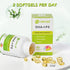DHA & Omega Softgels for Adults, with Phosphatidylserine, Walnut Oil & Omega-3, Supports Healthy Brain Function, Vision and Memory, Gluten Free, N...