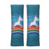 Suxgumoe Car Seat Belt Pillow for Kids, 2Pcs Unicorn Car Seat Belt Cover Pad Head and Neck Support (Unicorn Green)1...
