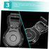 Alipis 2pcs Plate Display Stand China Dish Shape Acrylic...