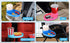 Complete Kids Travel Tray Kit - Easily Expands Cup Holder into 360° Cup & Travel Tray for Kids Car Seat, Booster, and Stroller - Toddler Road Trip...