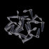 0.5ml Microcentrifuge Tubes with Snap Cap, Polypropylene Graduated, 1000 Pcs Sterilized Clear Plastic Small Vials with Caps for Sample Storage wit...