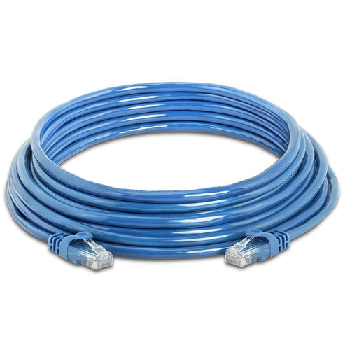 Cmple - CAT 6 500MHz UTP ETHERNET LAN NETWORK CABLE -25 FT Blue...