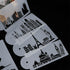 Landmark Building Cake Stencils, 5Pcs/Set Cake Template Fondant Cake Decorating Dessert Stencil Mould Decor Stencil Bakery Tools...
