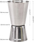Newk Double Jigger for Bartending, 1/2 & 1 Oz(15 & 30 ML) Stainless Steel Cocktail Measuring Jigger (Set of 4)...