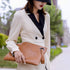 Unique Vegan Women Clutch Bag PU Leather Envelope Clutch Bag Handbag Wristlets for Beach Holiday...