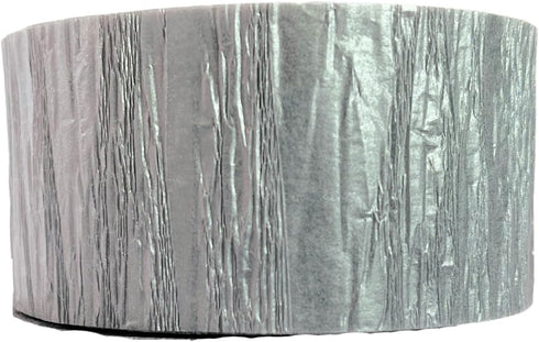Purple and Silver Metallic Crepe Paper Color Streamers, 4 Rolls Total, Made in USA...