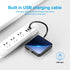 12000mAh Small Power Bank,Mini Portable Charger Built in 4 Cables,USB C Input/Output with Smart LED Display,External Battery Portable Charger Powe...