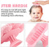 Baby Hair Scalp Massage Shampoo Brush with Soft Baby Bath Brush Silicone Massage Brush for All Hair Kid Newborn Toddler??...